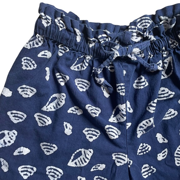 Pacer VTG ‘90s Cotton Paper Bag Shell Print High Rise Mom Short Women's Small - Picture 3 of 5